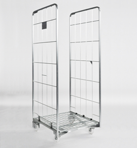 roll emboîtable classique équipé de 2 ridelles à larges mailles