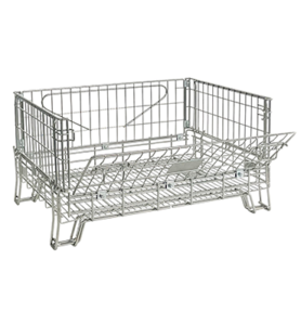 conteneur bas avec porte en façade ouverte